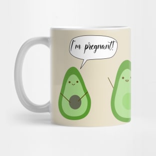 Funny Avocado Cartoon Mug